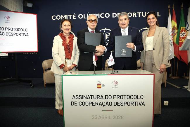 Portugal e Espanha reforçam laços no desporto olímpico