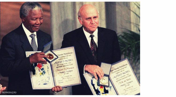 Nelson Mandela Prémio Nobel 1993