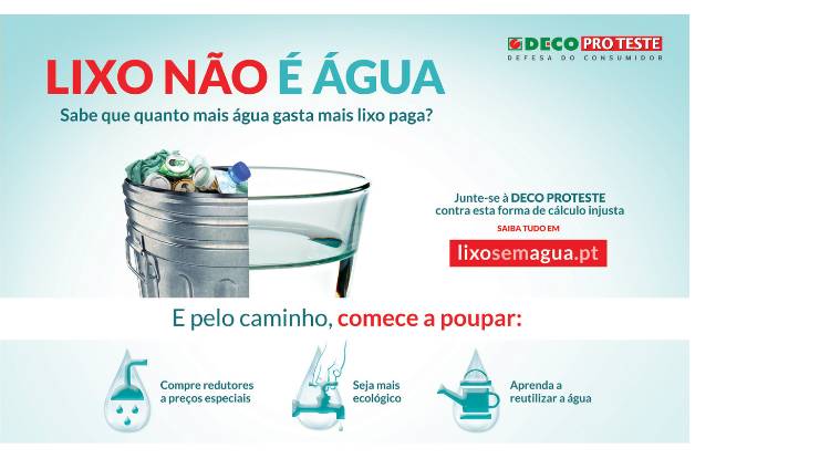Campanha Lixo não é água
