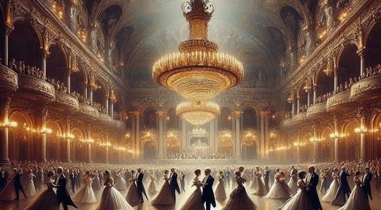 Baile de valsa na ópera de Viena
