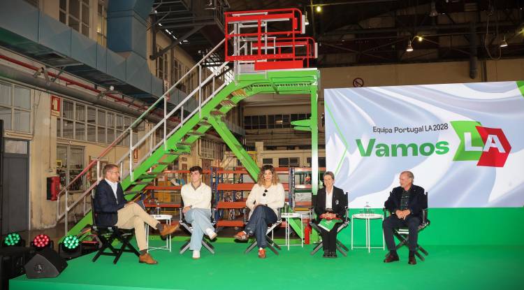 Rosa Mota e Carlos Lopes