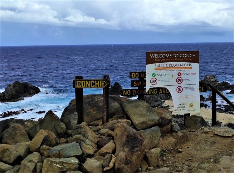Emoções no Arikok National Park Aruba