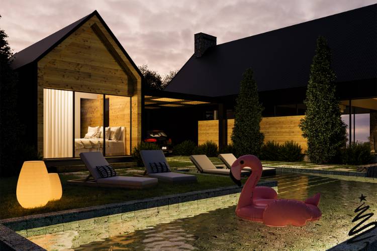 Celeiro Transformado em Casa de Luxo