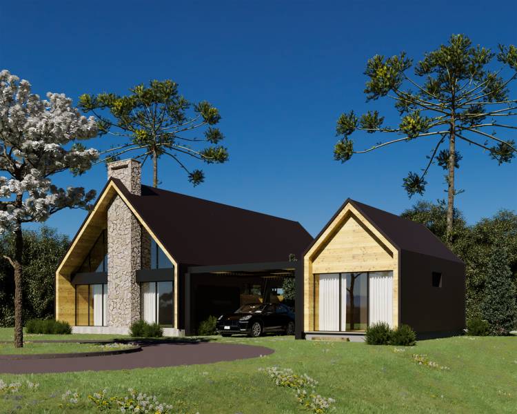 Celeiro Transformado em Casa de Luxo