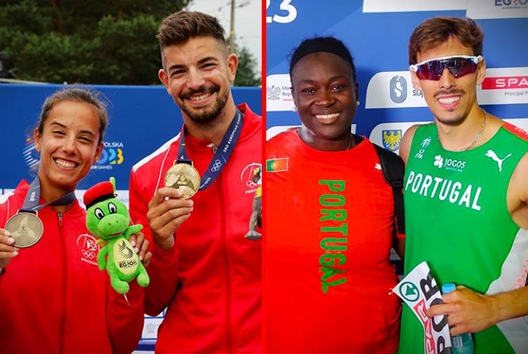 Equipa Portugal conquista o pódio nos Jogos Europeus