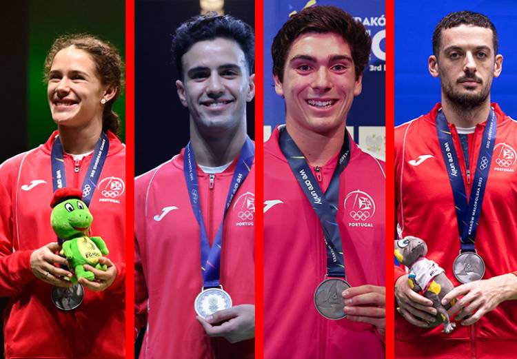 Equipa Portugal conquista o pódio nos Jogos Europeus
