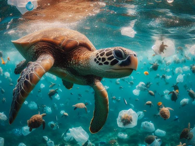 Mapeamento de Cabo Verde para proteger as tartarugas do plástico