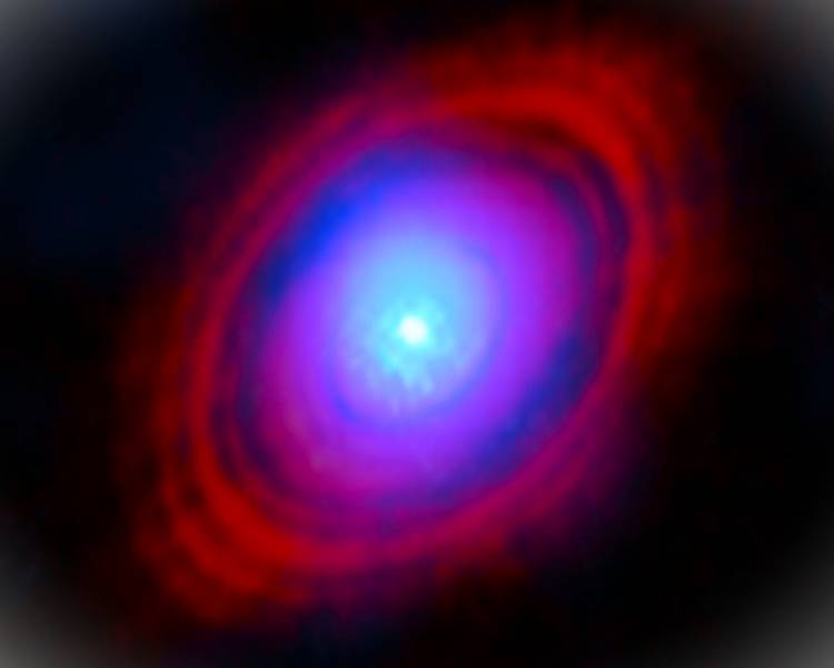 Água e Planetas: Novas Descobertas em Disco Estelar