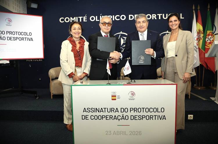 Portugal e Espanha reforçam laços no desporto olímpico